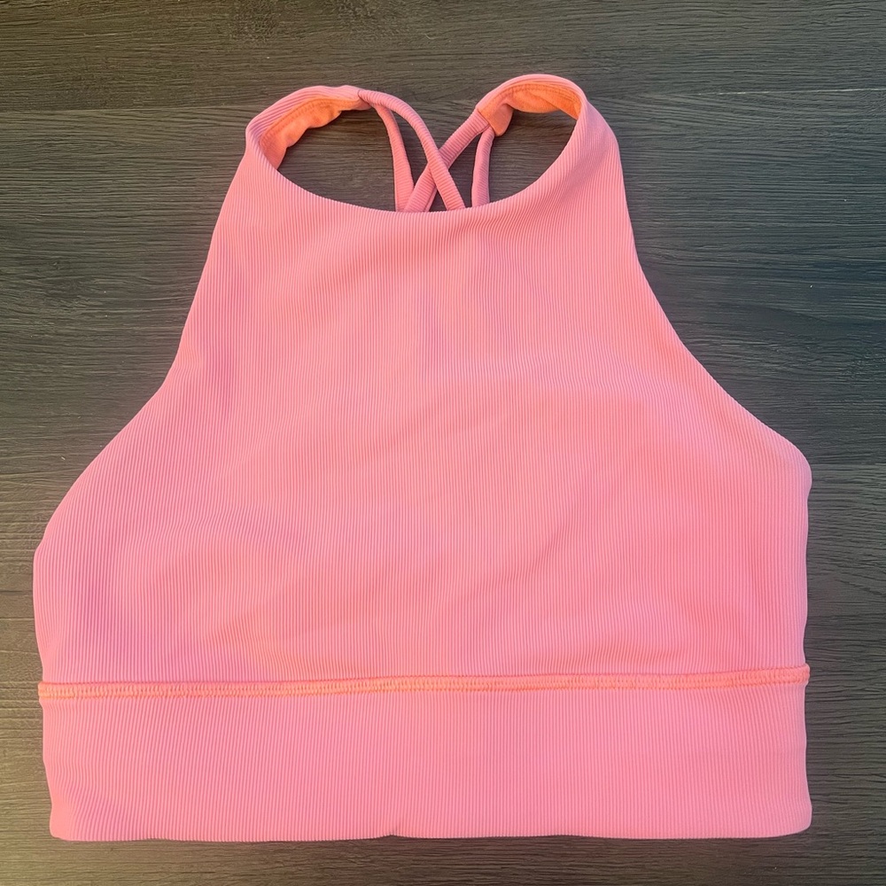 Lululemon Energy High-Neck Longline Tough Bra